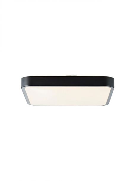 Diameter 380mm Black Color Square Type 3 Step Dimming Living Room LED Panel Light 40072