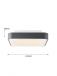 Diameter 400mm Black Color Square Type 3 Step Dimming Living Room LED Panel Light 40073