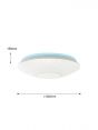 Diameter 500mm Smart LED Control Functional LED Ceiling Panel Lamps 40077