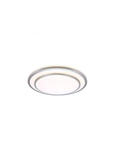 Sliver Double Line Edge Round Shape Dimming LED Ceiling Panel Light 40080