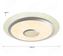 Round Line Combination White Color Decoration IP20 LED Ceiling Lamp 40084