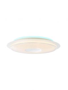 White Color with RGB Backlight Effect Remote Controller LED Ceiling Panel Light 40090