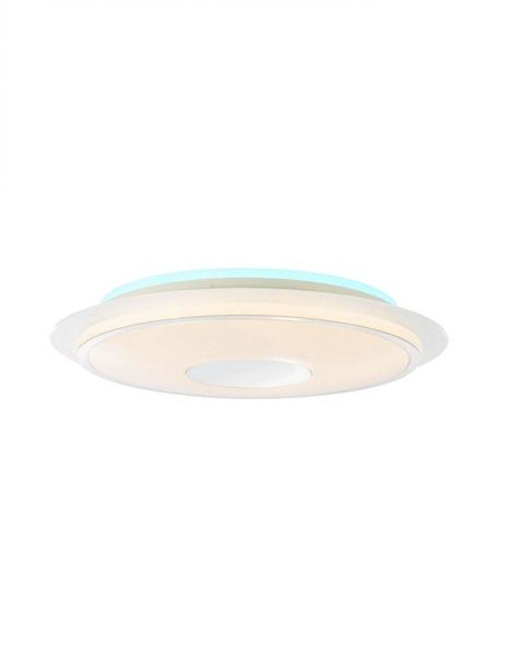 White Color with RGB Backlight Effect Remote Controller LED Ceiling Panel Light 40090