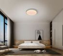 White Cover with Golden Line Design Housing LED Indoor Ceiling Lamps 40033