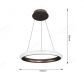 Diameter 450mm/550mm/850mm Single Ring Living Room LED Pendant Lights 20007