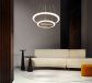 Diameter 400mm/600mm Double Ring Combination Design LED Decoration Pendant Lamp 20008