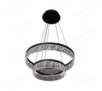 Ice Crack Pattern Ring Combination LED Integrated Chandelier 20010 